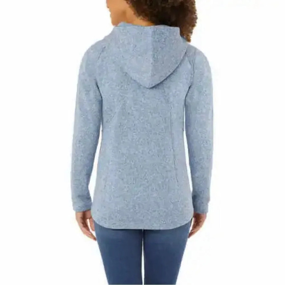 Eddie Bauer Ladies' Full Zip Jacket Blue Small - Picture 4 of 5